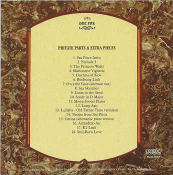 5CD/Caja Anthony Phillips: Private Parts & Pieces I-IV