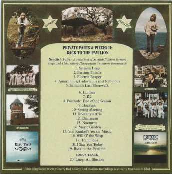 5CD/Caja Anthony Phillips: Private Parts & Pieces I-IV