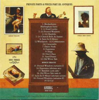 5CD/Caja Anthony Phillips: Private Parts & Pieces I-IV