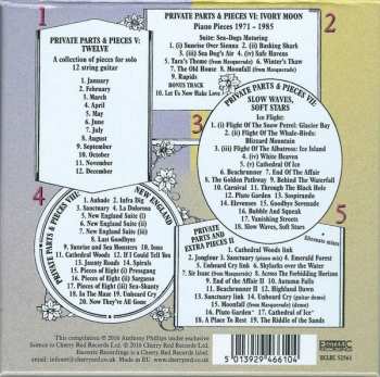 5CD/Caja Anthony Phillips: Private Parts & Pieces V-VIII