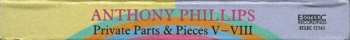 5CD/Caja Anthony Phillips: Private Parts & Pieces V-VIII