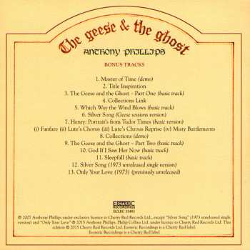 2CD/DVD/Caja Anthony Phillips: The Geese & The Ghost