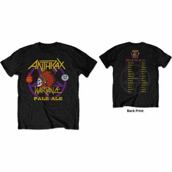 Mercancía Anthrax: Tričko War Dance Paul Ale World Tour 2018  S