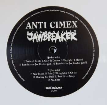 LP Anti Cimex: Scandinavian Jawbreaker CLR