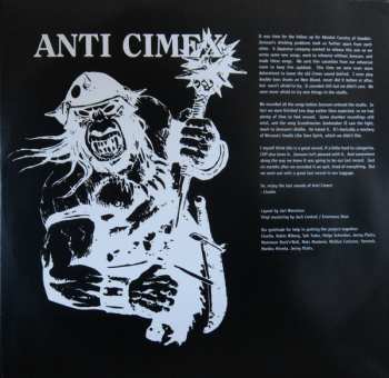 LP Anti Cimex: Scandinavian Jawbreaker CLR