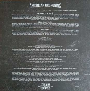 LP Anti-Flag: American Reckoning CLR
