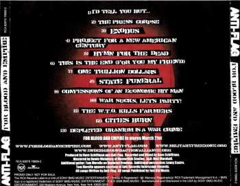 CD Anti-Flag: For Blood And Empire