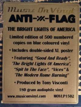 2LP Anti-Flag: The Bright Lights Of America LTD | NUM | CLR