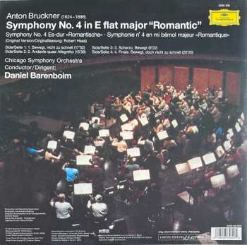 2LP Daniel Barenboim: Symphonie Nr.4 »Romantische« = Symphony No.4 »Romantic« LTD | NUM