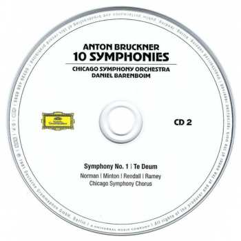 10CD/Caja Daniel Barenboim: 10 Symphonies