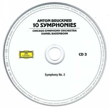 10CD/Caja Daniel Barenboim: 10 Symphonies
