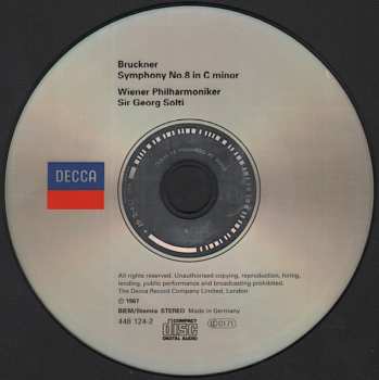 CD Wiener Philharmoniker: Bruckner: Symphony No.8