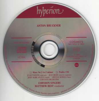 3CD Anton Bruckner: Masses • Te Deum • Psalm 150
