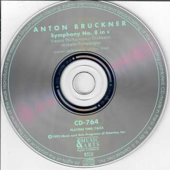 CD Wiener Philharmoniker: Symphony No. 8 In C (Version By Furtwangler Based On The Haas Edition)