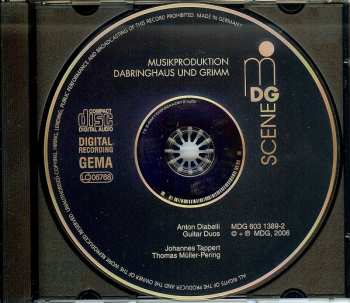 CD Anton Diabelli: Guitar Duos