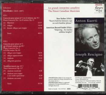 2CD Orchestre Métropolitain du Grand Montréal: Brahms Piano Concertos and Piano Solo Works