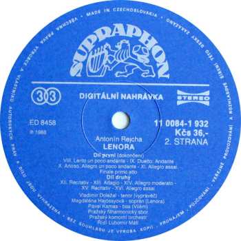2LP/Caja Prague Chamber Orchestra: Lenore