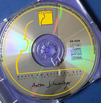 CD Anton Schweitzer: Musik am Gothaer Hof 