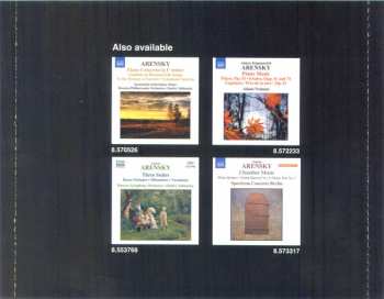 CD Anton Stepanovich Arensky: Egyptian Nights