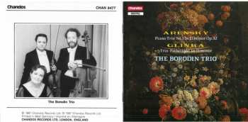 CD Anton Stepanovich Arensky: Piano Trios