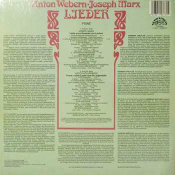 LP Anton Webern: Songs