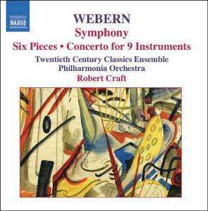 Album Philharmonia Orchestra: Symphony / Six Pieces • Concerto For 9 Instruments
