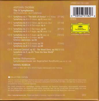 6CD/Caja Antonín Dvořák: The 9 Symphonies