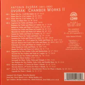 7CD/Caja Antonín Dvořák: Chamber Works II
