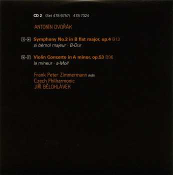 6CD/Caja Antonín Dvořák: Complete Symphonies & Concertos