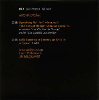 6CD/Caja Antonín Dvořák: Complete Symphonies & Concertos