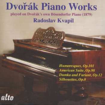 CD Antonín Dvořák: Dvořák Piano Works