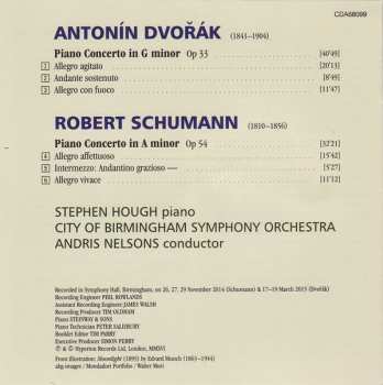 CD Antonín Dvořák: Piano Concertos