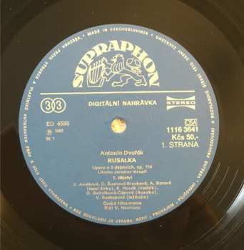 3LP/Caja Antonín Dvořák: Rusalka
