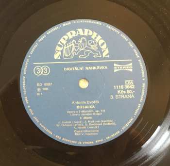 3LP/Caja Antonín Dvořák: Rusalka