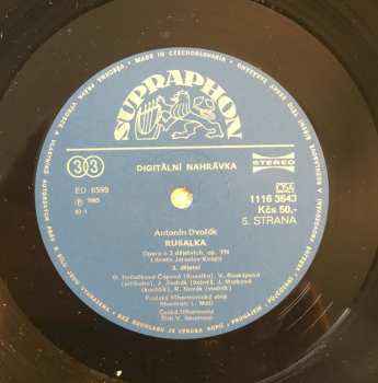 3LP/Caja Antonín Dvořák: Rusalka