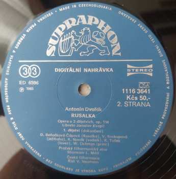 3LP/Caja Antonín Dvořák: Rusalka