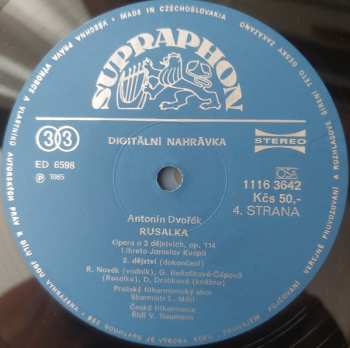 3LP/Caja Antonín Dvořák: Rusalka
