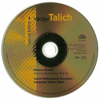 CD Antonín Dvořák: Slavonic Dances