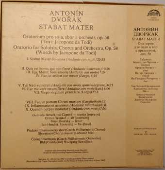 2LP/Caja Antonín Dvořák: Stabat Mater
