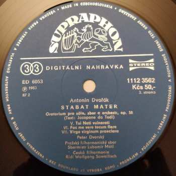 2LP/Caja Antonín Dvořák: Stabat Mater