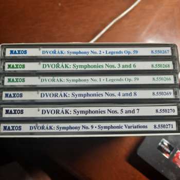 6CD/Caja Antonín Dvořák: Symphonies Nos. 1 - 9 / Legends Op. 59, Nos. 1 - 10 / Symphonic Variations, Op. 78