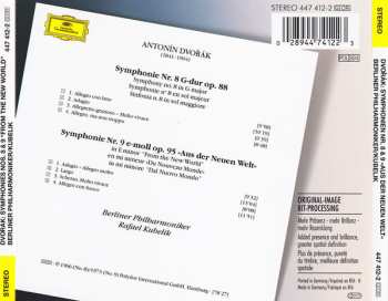 CD Antonín Dvořák: Symphonien Nos. 8 & 9 - »Aus Der Neuen Welt«  -  »From The New World - Du Nouveau Monde«