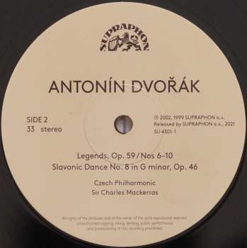 3LP/Caja Antonín Dvořák: Symphonies Nos 8 & 9 - Legends - Slavonic Dances LTD | NUM