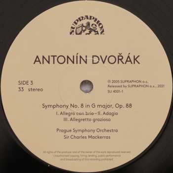 3LP/Caja Antonín Dvořák: Symphonies Nos 8 & 9 - Legends - Slavonic Dances LTD | NUM