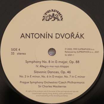 3LP/Caja Antonín Dvořák: Symphonies Nos 8 & 9 - Legends - Slavonic Dances LTD | NUM
