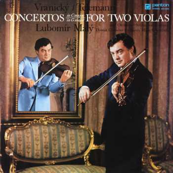 LP Georg Philipp Telemann: Concertos In C Major / G Major For Two Violas And Orchestra / Strings And Continuo