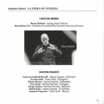 2CD Antonio Salieri: La Fiera Di Venezia