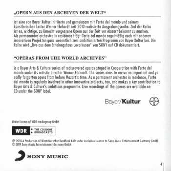 2CD Antonio Salieri: La Fiera Di Venezia