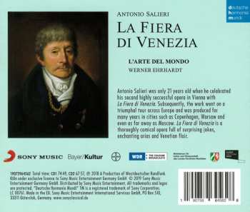 2CD Antonio Salieri: La Fiera Di Venezia