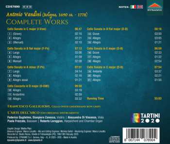 CD L'Arte Dell'Arco: Complete Works